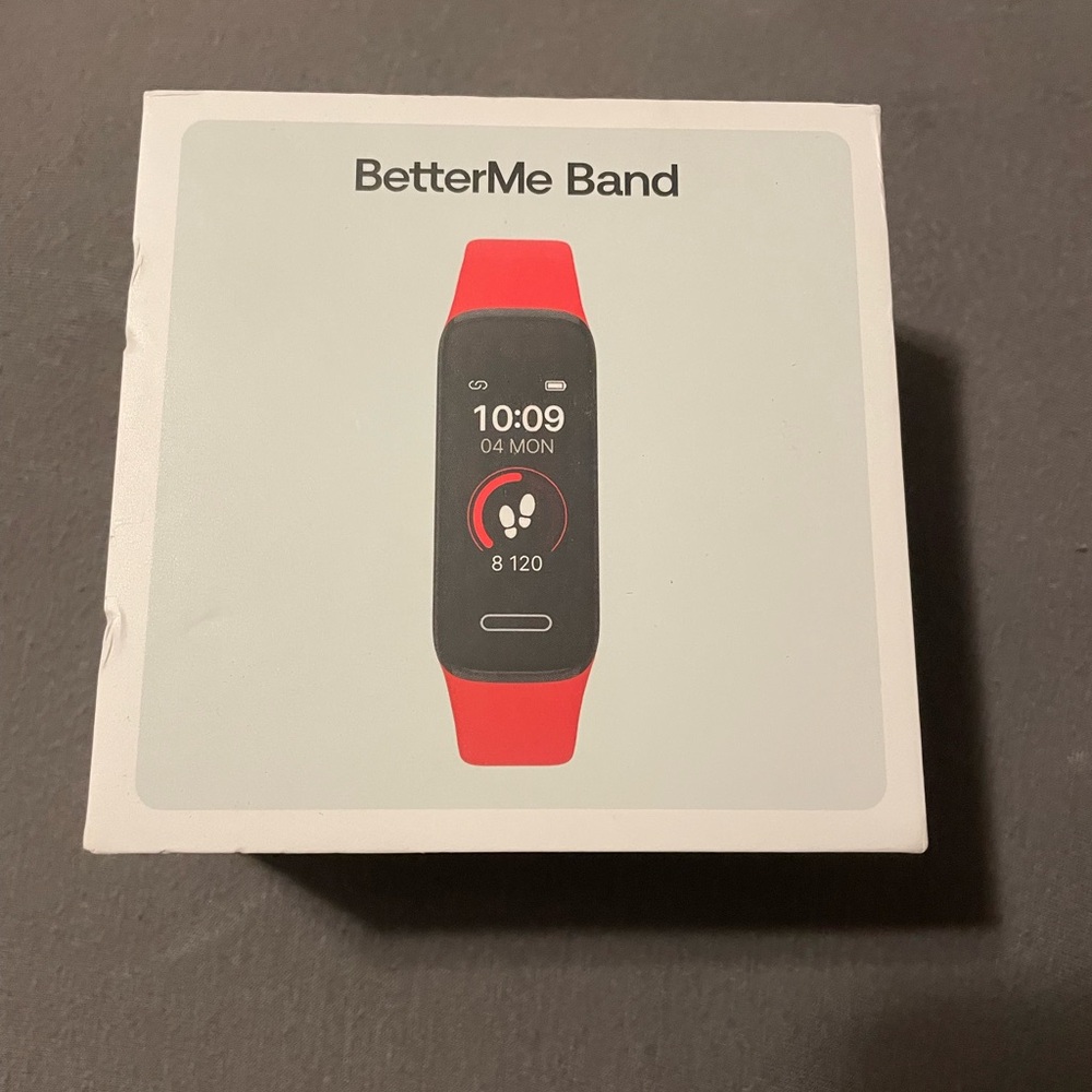 Band Red Fitness Tracker